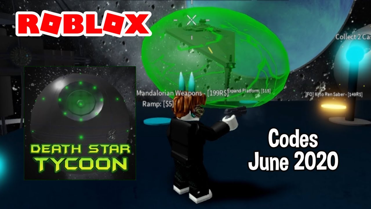 Roblox Death Star Tycoon Codes June 2020 Youtube - roblox star wars tycoon double saber code