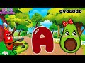A to Z Learning Videos For Toddlers | Alphabets  Videos For Kids | Basic Learning For 3 Year Olds