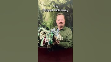Puppet of the Day –Large 36" Ceratosaurus made by Real Planet –The Puppet Hideaway with Eric Thomsen