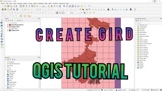 QGIS Tutorial || Create Grid in QGIS || How to create Grid in QGIS || Learn RS & GIS
