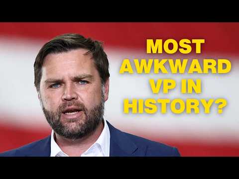 Is THIS the 2028 GOP Frontrunner? JD Vance Can't Even Laugh Normally In Latest Softball Interview.