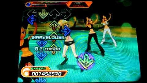 DDR Hottest Party Such A Feeling FC AA with hands and gimmicks on.