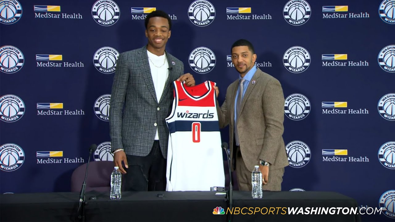 No. 7 pick Bilal Coulibaly's introductory press conference with
