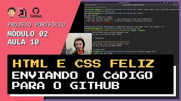 Como enviar o código para o GitHub | Mód02 - Aula 10