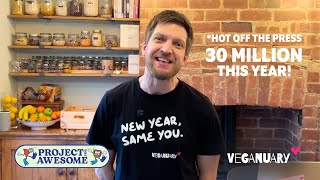 Remember to vote for Veganuary at Project for Awesome 2026!
