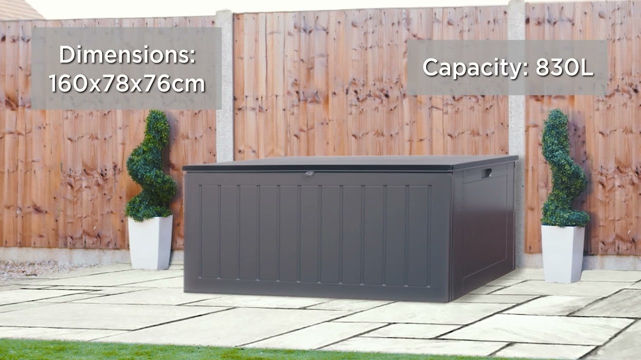 Olsen & Smith Garden Box 830L | Packed Direct - YouTube