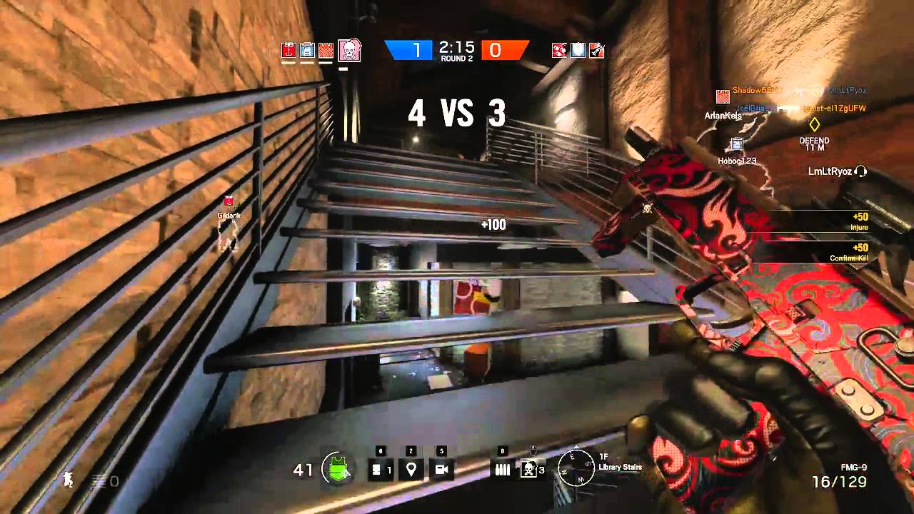 R6 Siege - Smoke's SMG is OP - YouTube