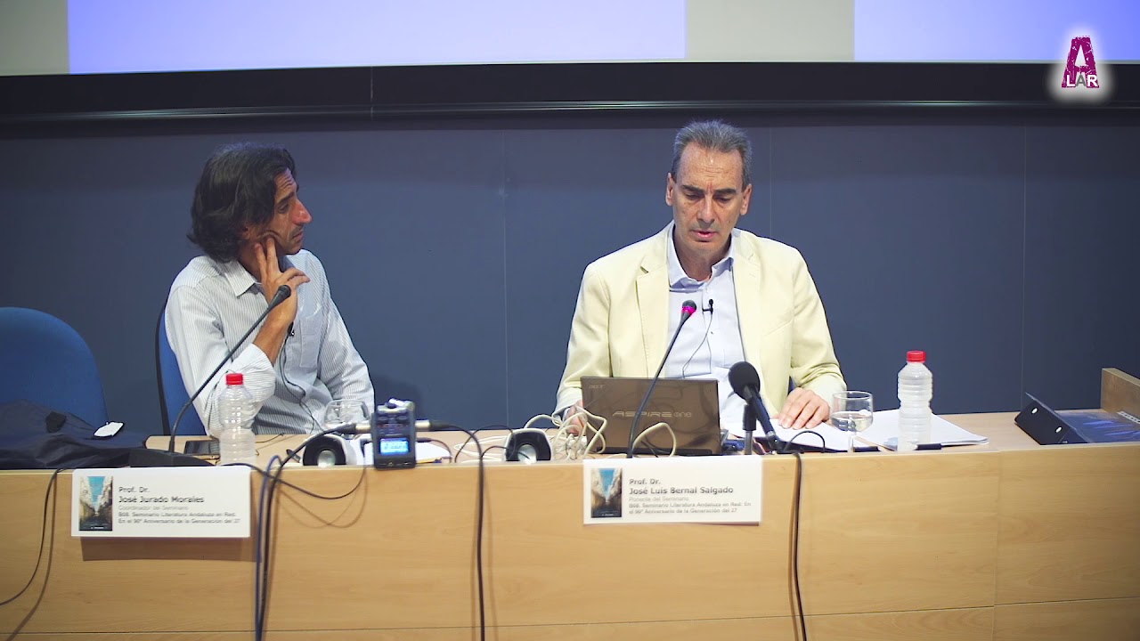 LAR. José Luis Bernal « Los epistolarios del 27: los escritores andaluces del 27 »
