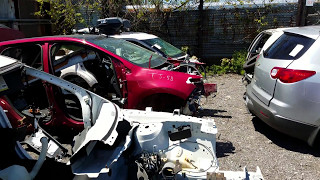 Tour of our salvage yard, late model used car & truck parts.