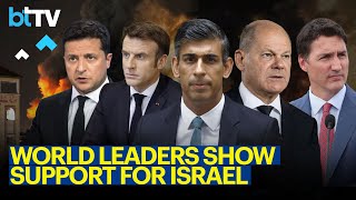 Global leaders Rishi Sunak, Joe Biden & More Unite In Solidarity With Israel Following Hamas Attack