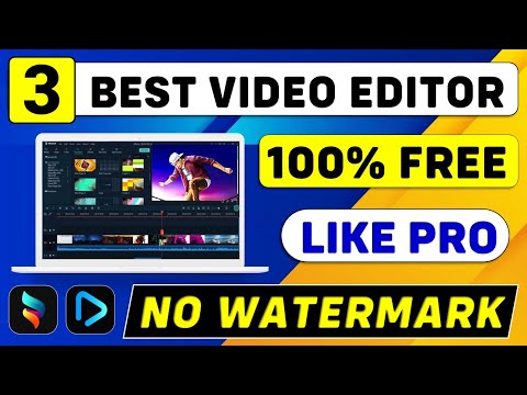 The 3 Best Free VIDEO EDITING Software For PC Without Watermark (2024) - Free Video Editing Software