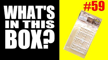 59 - Ratio 539 Signal box windows set in OO gauge