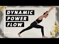 Yoga ganzkrper flow  dynamisch  kraftvoll  30 min yoga workout mittelstufe  dynamic power flow