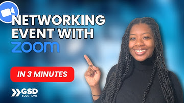 How to host a Networking Event with Zoom for Small Business 2024 | A Guide for Beginners