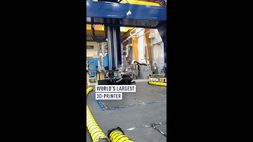 See the world’s largest 3D printer in action