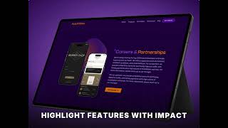 APPVIBES | MOBILE APP LANDING FRAMER TEMPLATE | DESIGNTOCODES