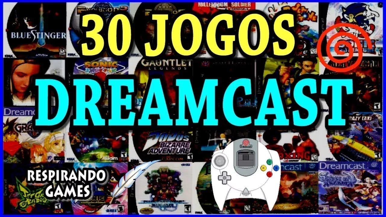 30 JOGOS DE SEGA DREAMCAST em 6 minutos | MELHORES VAYZE GAMES Top Jogos | com 𝑽𝑨𝒚𝒛𝒆