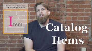 Dynamics 365 Business Central: Catalog Items