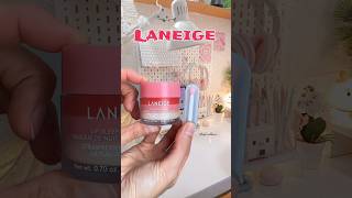 Wake Up with Soft Lips ✨ | Laneige Lip Sleeping Mask #shortsvideo#makeup#laniege #koreanmakeup#ugc