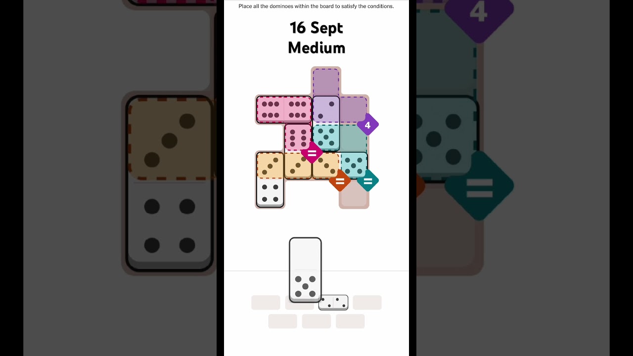 Pips Medium level solution 