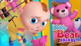 NEW! 💥👱‍♀️ TEDDY BEAR, TEDDY BEAR TURN AROUND 💤🧸 Masha and the Bear Nursery Rhymes 🎬||MOON POEM