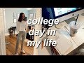 college day in my life: trying TIME BLOCKING for the first time + morning routine habits