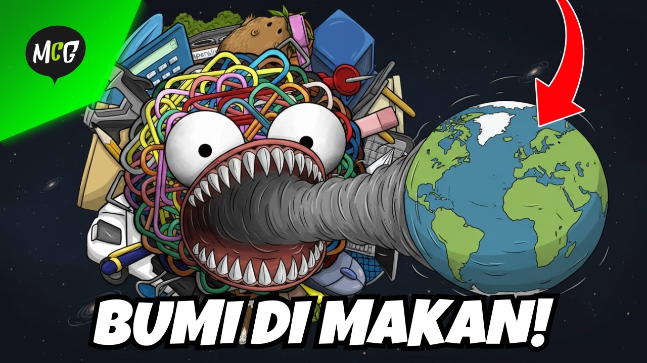 Bumi Dimakan Monster Paper Clip!