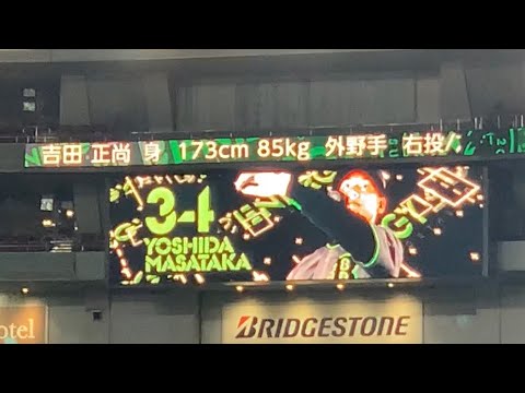 【登場曲】吉田正尚　Macho Man（チャンス時）The Village People