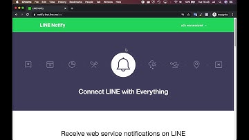 วิธีการสร้างการแจ้งเตือนผ่าน LINE โดย Line Notify