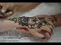    نقش حناء هندي خطوة بخطوة