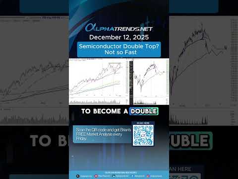 Semiconductor Double Top?  Not so Fast - December 12, 2025 #semiconductor