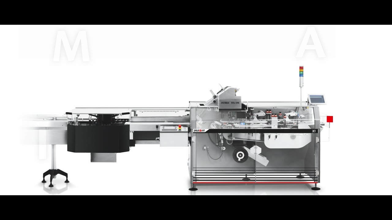 X1 | Intermittent motion cartoner by IMA Safe - YouTube