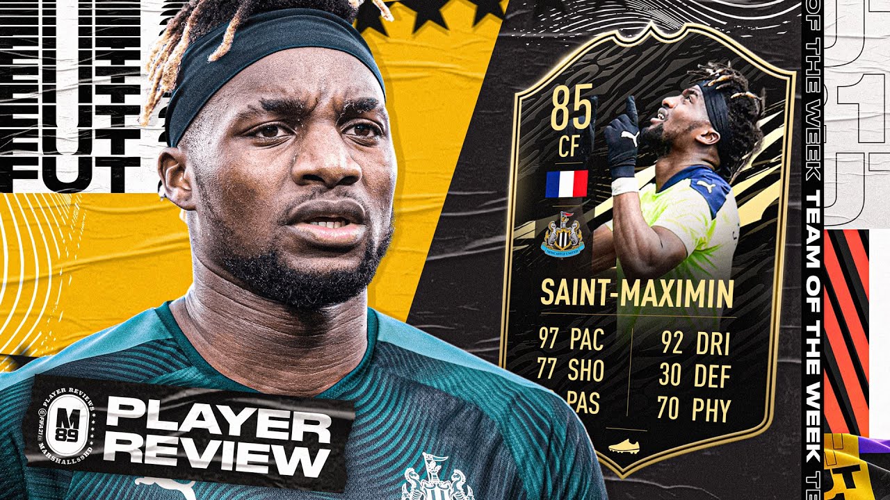 85 INFORM SAINT MAXIMIN PLAYER REVIEW | 85 TOTW SAINT MAXIMIN REVIEW | FIFA 21 Ultimate Team