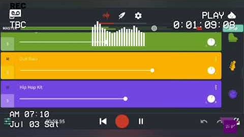 Trap rap Beat tutorial || Band lab || 06