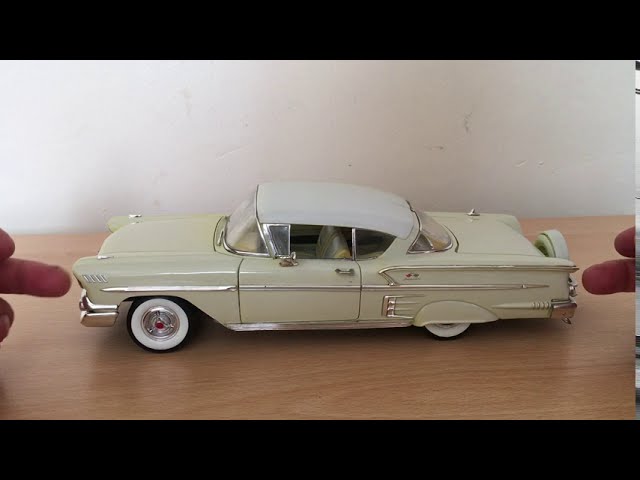 1:18 ERTL 1958 Chevrolet Impala - YouTube