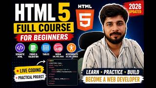 Learn HTML5 in One Video | Complete HTML5 Fundamentals Course (2026)