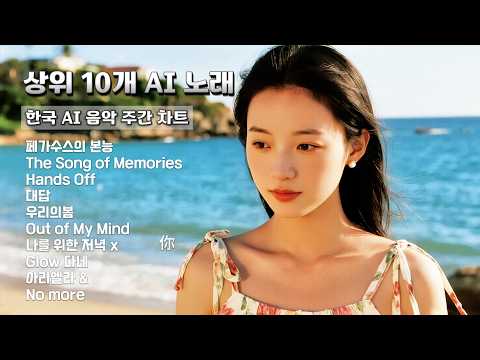 [매주 업데이트] 한국 인기 AI 가요 Top 10 - 2026.02.19 ~ 02.25