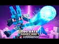 I Spent 100 DAYS in FIGHTING ONLY Pokémon Minecraft Vs my Rival! (Duos Cobblemon)
