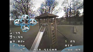 Freestyle Flying At The Playground With The Betafpv Air65 And My Brother