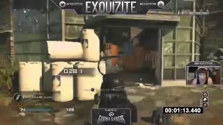 COD  Ghosts   WORLDS FASTEST CRANKED KEM STRIKE   110 Seconds  SOLO    Call of Duty Ghost Gameplay Net Worth