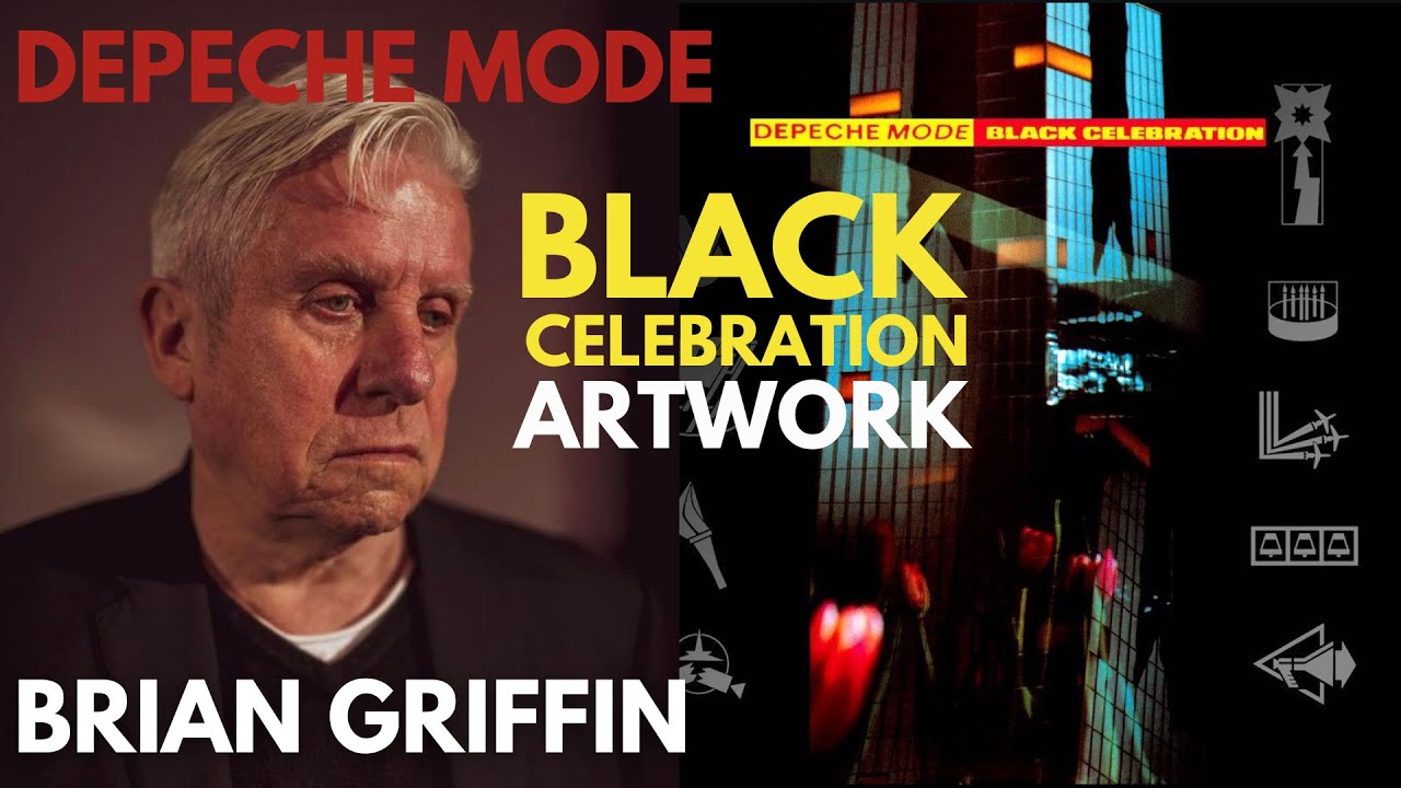Depeche Mode - Black Celebration Album Cover and Photography with Brian Griffin