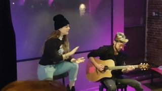 Jojo-Demonstrate live VIP acoustic Paradiso Amsterdam Mad Love Tour