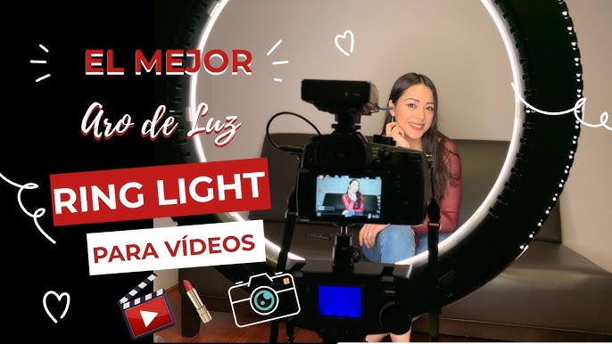 Anillo de Luz LED Neewer 18 - Iluminación ideal para maquillaje y retratos  