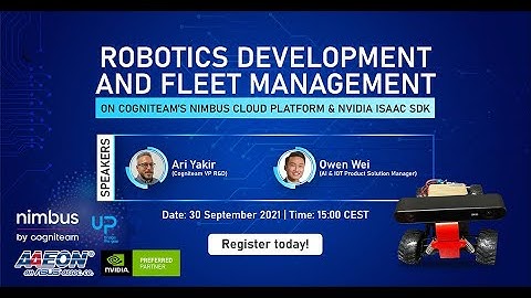 Robotics Development and Fleet Management on Cogniteam