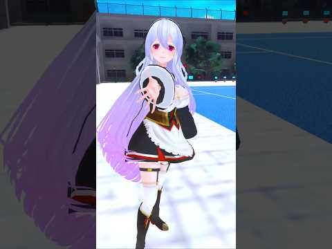 【VRChat dance】メイドVtuberが「 シアワシェイク / M!LK 」を踊ってみた！ #MILK #vrchat  #shorts