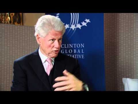 President Clinton on education in the developing w...