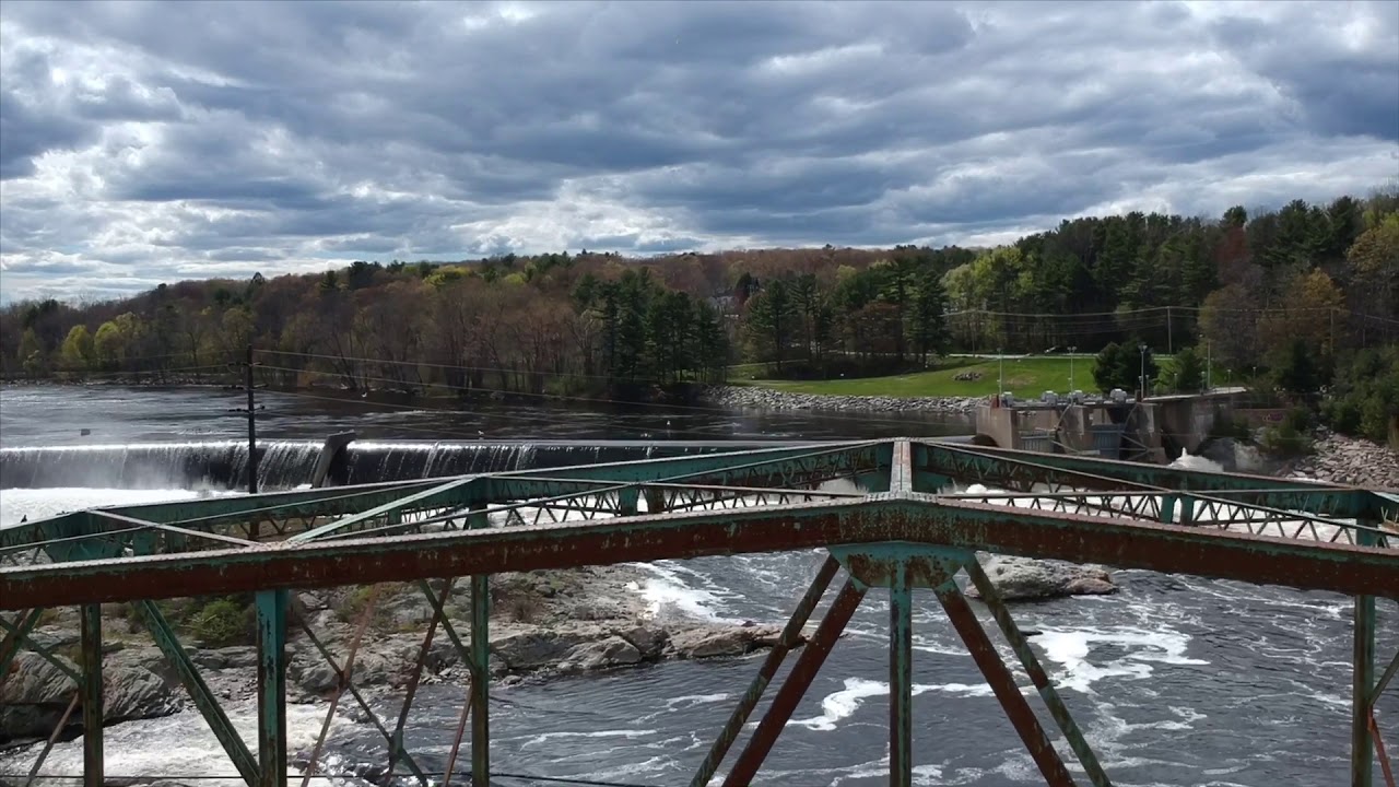 The Falls at Topsham Maine YouTube