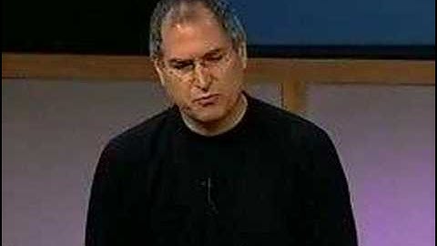 Xserve introduction keynote interview