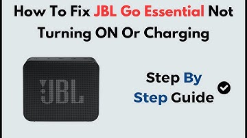 How to Fix JBL Go Essential Not Turning On or Charging | Battery & Power Troubleshooting Guide