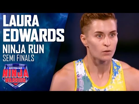 Ninja run: Laura Edwards (Semi Final) | Australian Ninja Warrior 2018